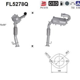 AS Roetfilter (FL5278Q)