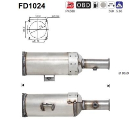 AS Roetfilter (FD1024)