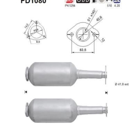 AS Roetfilter (FD1080)