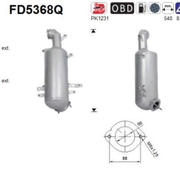 AS Roetfilter (FD5368Q)