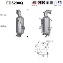 AS Roetfilter (FD5290Q)