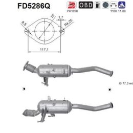 AS Roetfilter (FD5286Q)