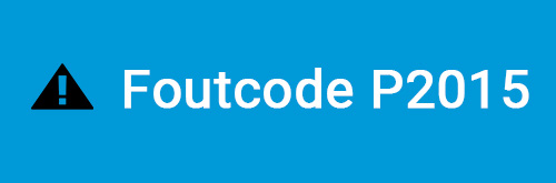 Foutcode P2015