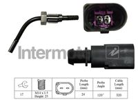 INTERMOTOR Sensor, exhaust gas temperature (27147)