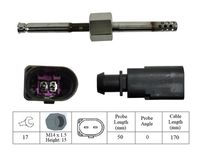LUCAS Sensor, exhaust gas temperature (LGS6017)