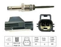 LUCAS Sensor, exhaust gas temperature (LGS6117)
