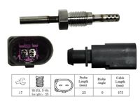 LUCAS Sensor, exhaust gas temperature (LGS7007)