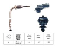 LEMARK Sensor, exhaust gas temperature (LXT247)
